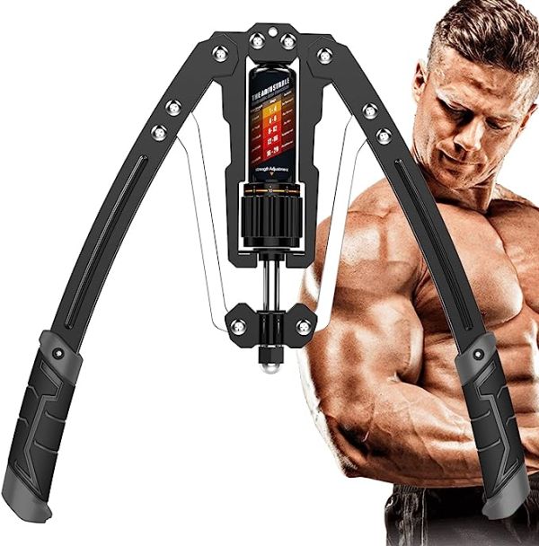 EAST MOUNT Twister Arm Exerciser - Adjustable 22-440lbs Hydraulic Power, Home Chest Expander, Shoulder Muscle Training Fitness Equipment, Arm Enhanced Exercise Strengthener